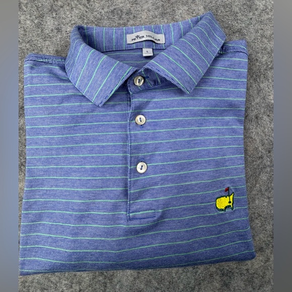 Peter Millar Other - Peter Millar | Masters Performance Tech Micro Stripe | Men’s Size Large